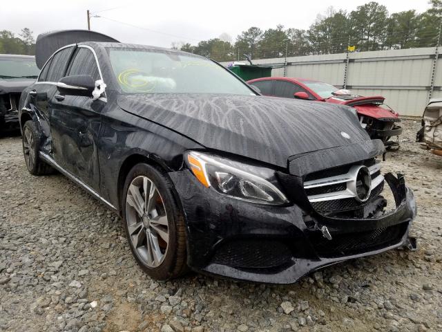 55SWF4KBXFU093312 - 2015 MERCEDES-BENZ C 300 4MATIC  photo 1