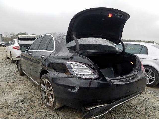 55SWF4KBXFU093312 - 2015 MERCEDES-BENZ C 300 4MATIC  photo 3