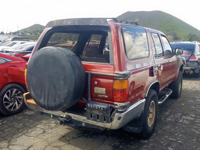 JT3VN39W2M8030189 - 1991 TOYOTA 4RUNNER VN39 SR5  photo 4