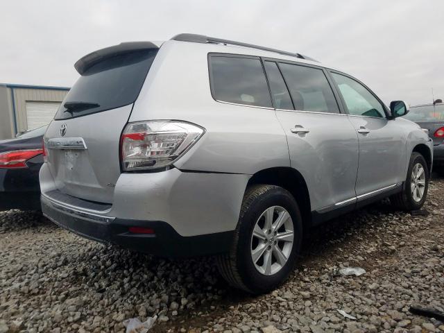 5TDBK3EH2DS179664 - 2013 TOYOTA HIGHLANDER BASE  photo 4