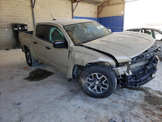 1GTG6FEN3M1146588 - 2021 GMC CANYON AT4 TAN photo 1