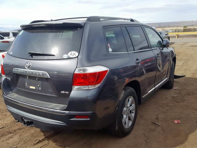 5TDBK3EH9DS217987 - 2013 TOYOTA HIGHLANDER BASE  صورة 4