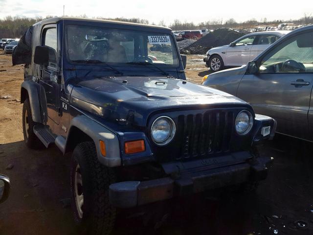 1J4FA39S02P725714 - 2002 JEEP WRANGLER / TJ X  photo 1