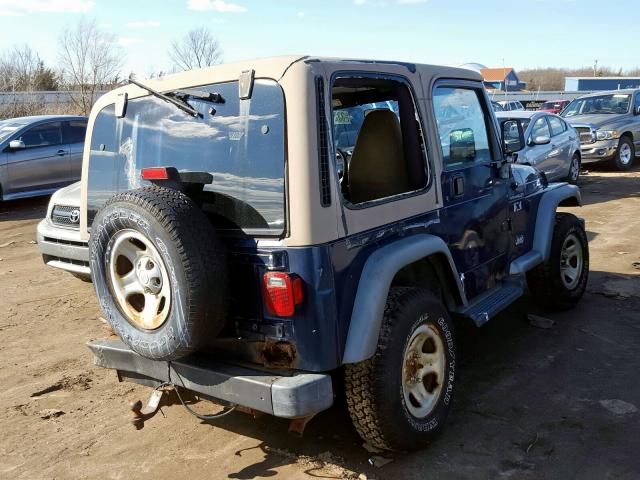 1J4FA39S02P725714 - 2002 JEEP WRANGLER / TJ X  photo 4