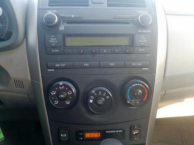 JTDBU4EE0AJ062888 - 2010 TOYOTA COROLLA BASE  照片 9