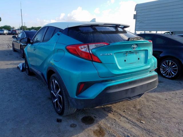 NMTKHMBX1JR062006 - 2018 TOYOTA C-HR XLE  photo 3