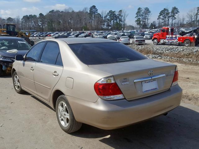 4T1BE32K85U995844 - 2005 TOYOTA CAMRY LE  photo 3