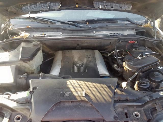 5UXFB33563LH40315 - 2003 BMW X5 4.4I BLACK photo 7