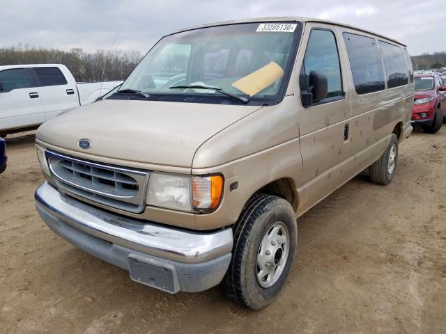 1FBSS31L1YHA18618 - 2000 FORD ECONOLINE E350 SUPER DUTY WAGON  photo 2