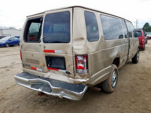 1FBSS31L1YHA18618 - 2000 FORD ECONOLINE E350 SUPER DUTY WAGON  photo 4