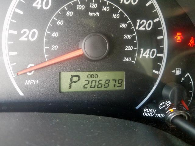 2T1BU4EE6AC324084 - 2010 TOYOTA COROLLA BASE  照片 8