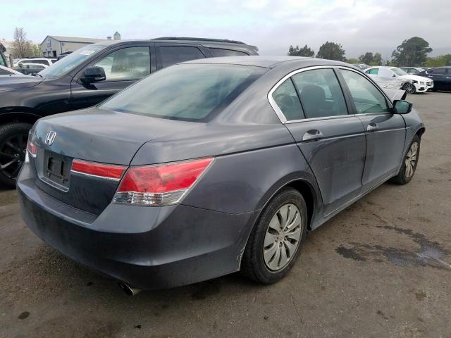 1HGCP2F30BA055147 - 2011 HONDA ACCORD LX  photo 4