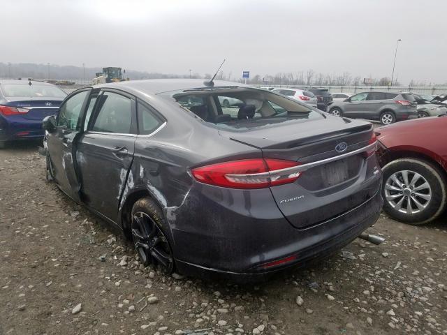 3FA6P0HD2JR213813 - 2018 FORD FUSION SE  photo 3