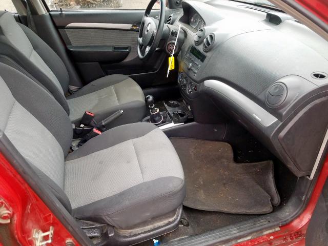 KL1TD6DE3BB185542 - 2011 CHEVROLET AVEO LS  ფოტო 5