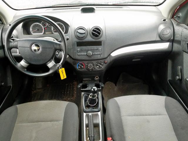 KL1TD6DE3BB185542 - 2011 CHEVROLET AVEO LS  ფოტო 9