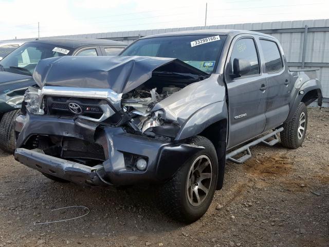 5TFLU4EN0EX099298 - 2014 TOYOTA TACOMA DOUBLE CAB  photo 2