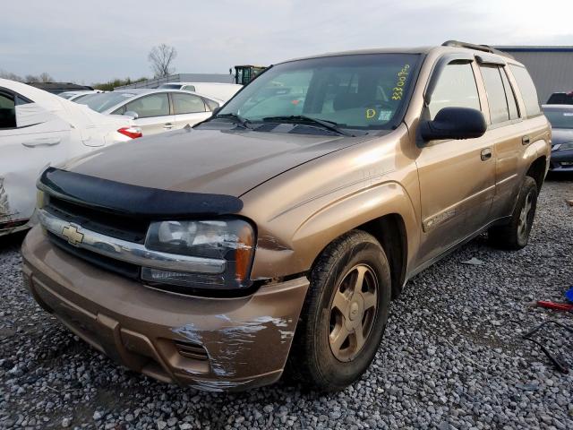 1GNDS13S922353818 - 2002 CHEVROLET TRAILBLAZER  photo 2