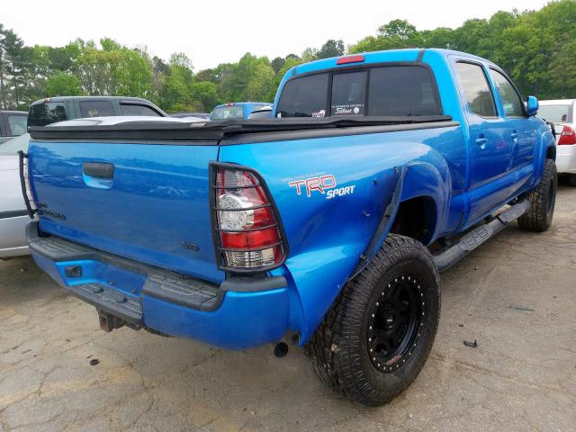 5TFMU4FN9BX002775 - 2011 TOYOTA TACOMA DOUBLE CAB LONG BED  photo 4