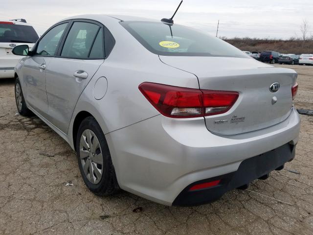 3KPA24AB8KE172485 - 2019 KIA RIO S  photo 3