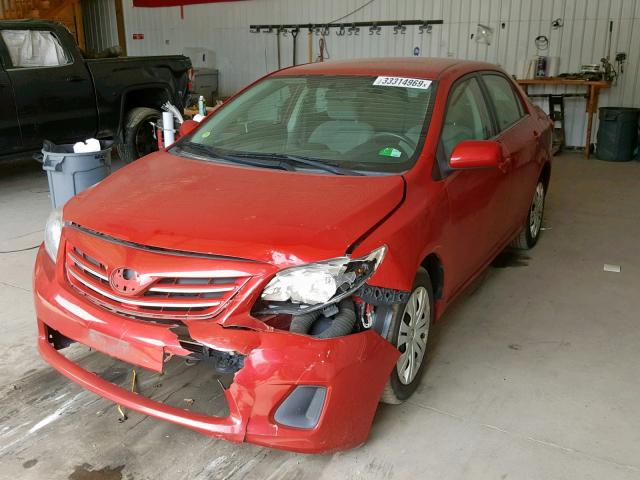 2T1BU4EE0DC981080 - 2013 TOYOTA COROLLA BASE  照片 2