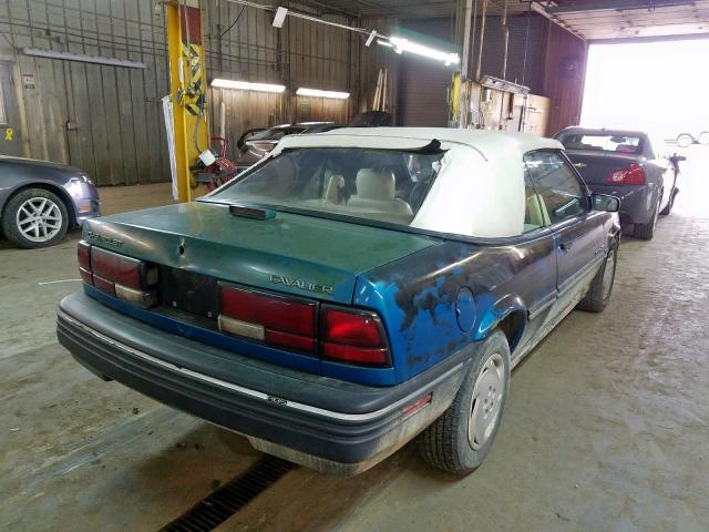 1G1JC34T9N7129119 - 1992 CHEVROLET chevrolet cavalier  photo 4