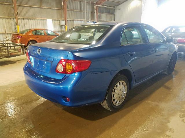 1NXBU40E89Z087048 - 2009 TOYOTA COROLLA BASE  照片 4