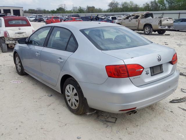 3VW2K7AJ1DM398547 - 2013 VOLKSWAGEN JETTA BASE  լուսանկար 3