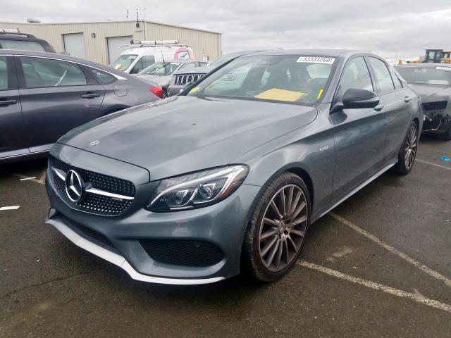 55SWF6EB0JU246182 - 2018 MERCEDES-BENZ C 43 4MATIC AMG  photo 2