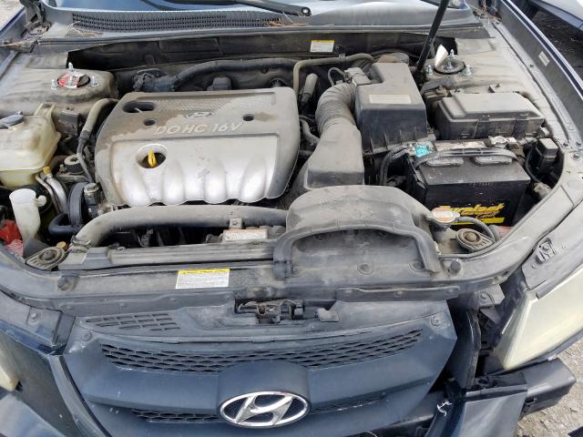 5NPET46C28H303026 - 2008 HYUNDAI SONATA GLS  photo 7