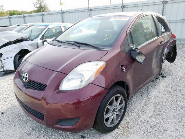 JTDJT4K39A5318214 - 2010 TOYOTA YARIS  photo 2