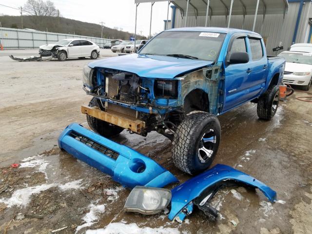 3TMLU42N45M001240 - 2005 TOYOTA TACOMA DOUBLE CAB  photo 2