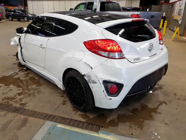 KMHTC6AE3FU217086 - 2015 HYUNDAI VELOSTER TURBO  photo 3