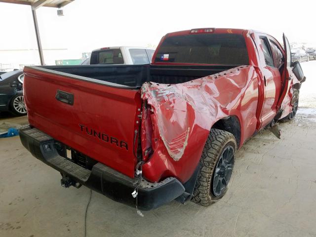 5TFRM5F17KX138928 - 2019 TOYOTA TUNDRA DOUBLE CAB SR/SR5  photo 4