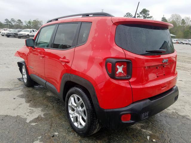 ZACCJABB0JPH22837 - 2018 JEEP RENEGADE LATITUDE  photo 3