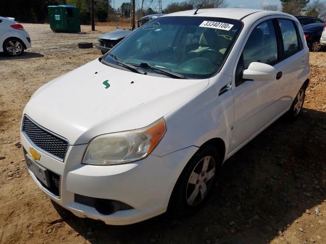 KL1TD66E79B673027 - 2009 CHEVROLET AVEO LS  ფოტო 2