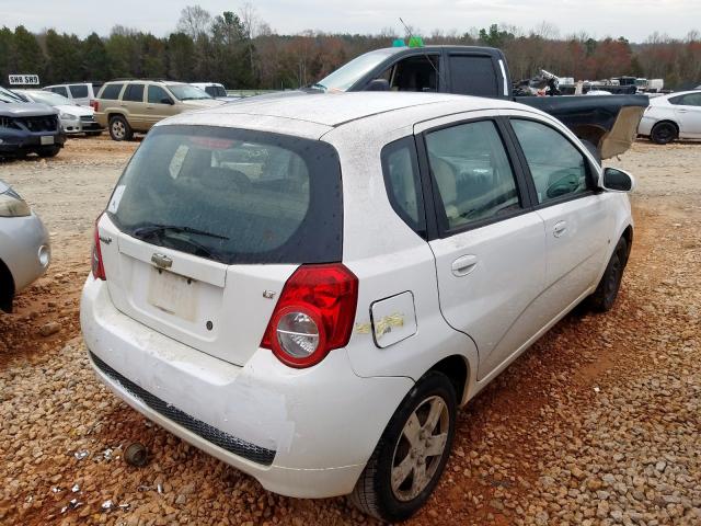 KL1TD66E79B673027 - 2009 CHEVROLET AVEO LS  photo 4