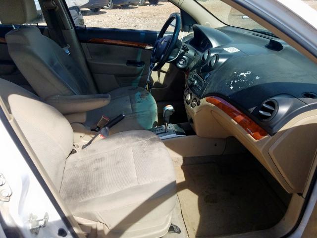 KL1TD66E79B673027 - 2009 CHEVROLET AVEO LS  ფოტო 5