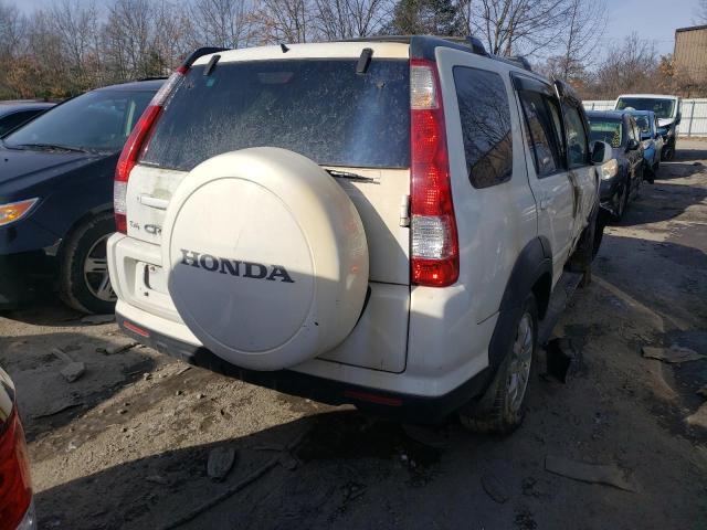 SHSRD78966U416208 - 2006 HONDA CR-V SE WHITE photo 4