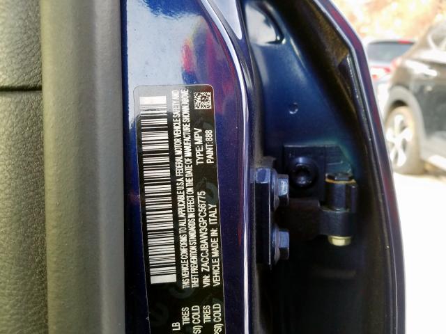 ZACCJBAW3GPC56775 - 2016 JEEP RENEGADE SPORT  լուսանկար 10