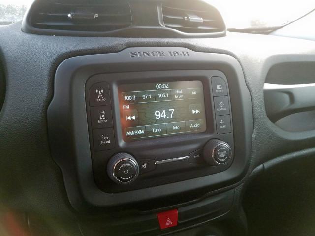 ZACCJBAW3GPC56775 - 2016 JEEP RENEGADE SPORT  լուսանկար 9