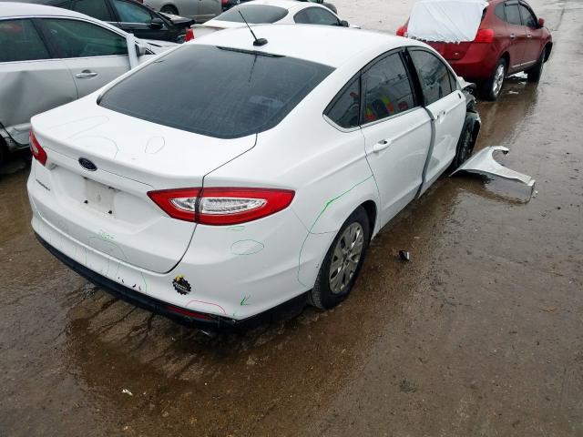 3FA6P0G79ER359384 - 2014 FORD FUSION S  photo 4