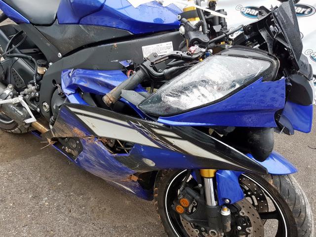 JYARJ16E2CA027580 - 2012 YAMAHA YZFR6  photo 9