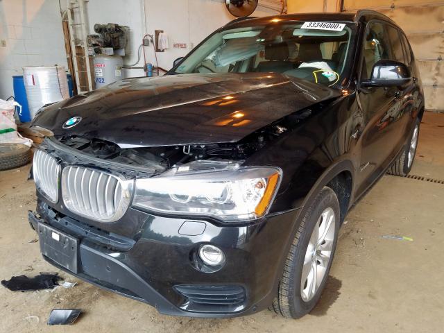 5UXWX7C55H0S18399 - 2017 BMW X3 XDRIVE35I  photo 2