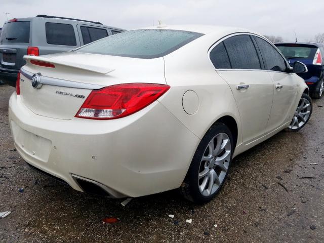 2G4GV5GV1C9212295 - 2012 BUICK REGAL GS  фото 4