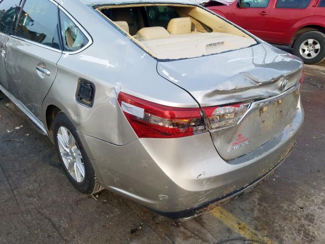 4T1BK1EB7HU260169 - 2017 TOYOTA AVALON XLE  photo 9