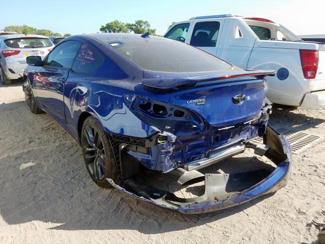 KMHHU6KJ5FU128165 - 2015 HYUNDAI GENESIS COUPE 3.8L  photo 3