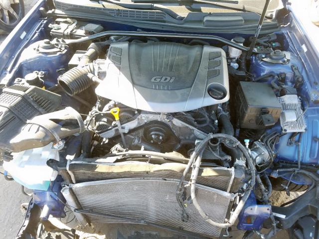 KMHHU6KJ5FU128165 - 2015 HYUNDAI GENESIS COUPE 3.8L  photo 7