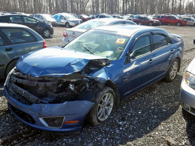 3FAHP0JG5AR199662 - 2010 FORD FUSION SEL  photo 2