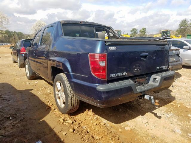 5FPYK1F51AB001707 - 2010 HONDA RIDGELINE RTL  photo 3