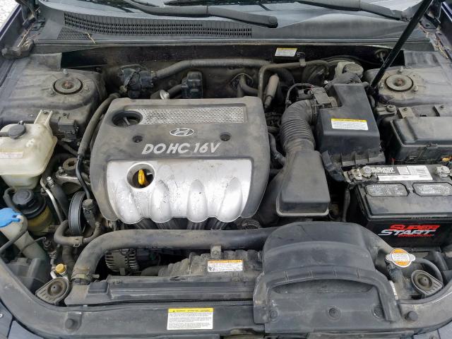 5NPET46C47H271131 - 2007 HYUNDAI SONATA GLS  photo 7